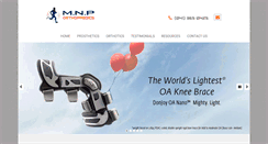 Desktop Screenshot of mnporthopaedics.com